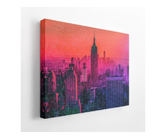 Abstract City Skyline Art | free-classifieds-usa.com - 1