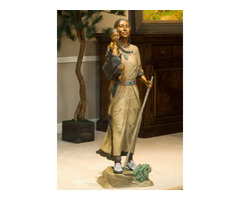 Shop Sacagawea Bronze Sculpture Online | Caswell Sculpture | free-classifieds-usa.com - 1