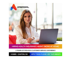 Hiring Health Insurance Agent Work At Home | free-classifieds-usa.com - 1