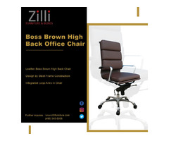 Boss Brown High Back Office Chair | free-classifieds-usa.com - 1