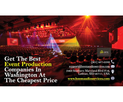 Get The Best Event Production Companies In Washington At The Cheapest Price | free-classifieds-usa.com - 1