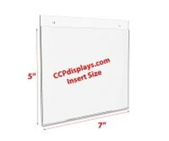 Acrylic wall sign holder is available from CCP Displays at a reasonable price | free-classifieds-usa.com - 1