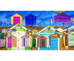Colourful Beach Huts | free-classifieds-usa.com - 1