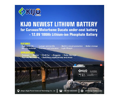 KIJO Newest Lithium battery for Caravan/Motorhome Ducato under-seat battery | free-classifieds-usa.com - 1