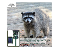 Outdoor Waterproof Animal Repellent Solar Battery-Powered Pest Repellent Stakes | free-classifieds-usa.com - 1