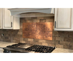 Tree of life – 8 Handmade Wall Copper Tiles | free-classifieds-usa.com - 1
