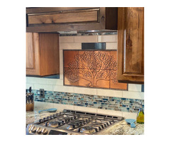Tree of life – 8 Handmade Wall Copper Tiles | free-classifieds-usa.com - 3