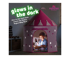 FoxPrint Princess Castle Play Tent With Glow In The Dark Stars | free-classifieds-usa.com - 3