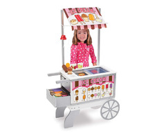 Melissa & Doug Wooden Snacks and Sweets Food Cart | free-classifieds-usa.com - 1