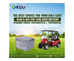 The Best Choice for Your Golf Cart - KIJO 6-DZF-24F Lead Acid Battery | free-classifieds-usa.com - 1
