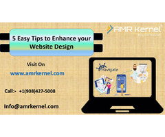 5 Easy tips to enhance your website Design | AMR KERNEL | free-classifieds-usa.com - 1