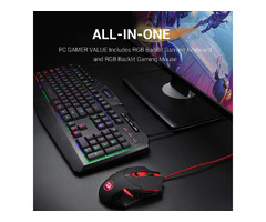 Redragon S101 Wired Gaming Keyboard and Mouse Combo RGB Backlit Gaming Keyboard | free-classifieds-usa.com - 2