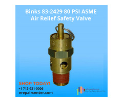 Binks 83-2429 80 PSI ASME Air Relief Safety Valve | free-classifieds-usa.com - 1