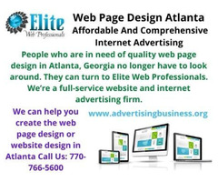 Web Page Design Atlanta | Elite Web Professionals | free-classifieds-usa.com - 1