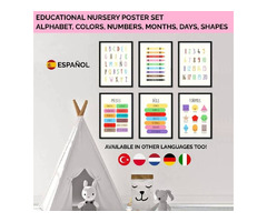 Spanish Learning will be Easy with Spanish Educational Posters  | free-classifieds-usa.com - 1