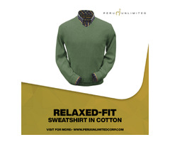 Buy Relaxed-Fit Sweatshirt in Cotton | free-classifieds-usa.com - 1