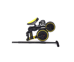 2022 Huti Children's Pedal Tricycle Pusher 4 in 1 Folding Children's Tricycle | free-classifieds-usa.com - 3