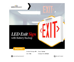 LED Exit Signs with battery backup Choose the Right One for Your Needs | free-classifieds-usa.com - 1