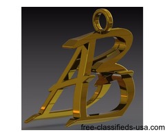 3-D personalizable calligraphic jewelry | free-classifieds-usa.com - 1