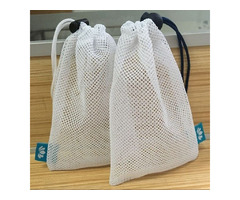 Polyester Mesh Drawstring Bag, Mesh Fruit Bag, Logo Print Mesh Bags | free-classifieds-usa.com - 1