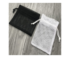 Polyester Mesh Drawstring Bag, Mesh Fruit Bag, Logo Print Mesh Bags | free-classifieds-usa.com - 4