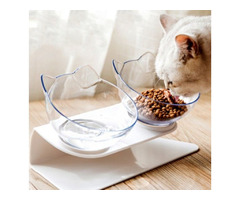 Non-Slip Cat Bowls with Raised Stand | free-classifieds-usa.com - 1