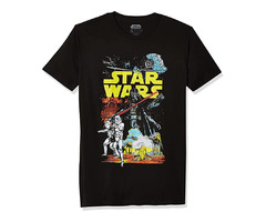 STAR WARS Men's Galactic Battle T-Shirt | free-classifieds-usa.com - 1