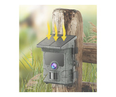 Campark T150 2K 30MP Solar Powered WiFi Bluetooth Trail Camera | free-classifieds-usa.com - 1