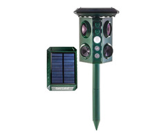 Outdoor Solar Animal Repellent Pest Repellent Stakes LED Lights PIR Sensor | free-classifieds-usa.com - 1