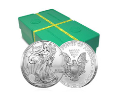 SILVER COINS 1oz American Silver Eagle Monster Box of 500 Coins | free-classifieds-usa.com - 1