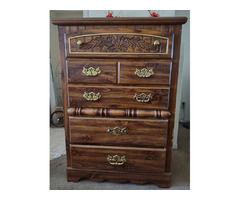 Wood 5 Drawer Dresser  | free-classifieds-usa.com - 1