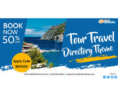 Responsive Tour Travel Directory Theme | Bright Directories | free-classifieds-usa.com - 2