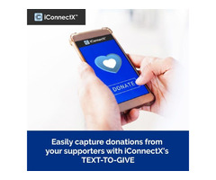 Free Text to Give Solutions for Nonprofits - iConnectX | free-classifieds-usa.com - 1