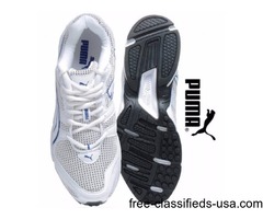 Puma Aquil Ind White & Cobalt Blue Running Shoes for Men | free-classifieds-usa.com - 1
