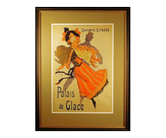 Palais du Glace (Poster) Original 1896 Lithograph by Jules Cheret | free-classifieds-usa.com - 1
