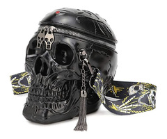 For sale 3D Funny Skeleton Head Shoulder Crossbones Messenger Skull Punk Bag | free-classifieds-usa.com - 3