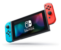 Nintendo Switch with Neon Blue and Neon Red Joy‑Con - HAC-001(-01) | free-classifieds-usa.com - 1