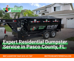 Trusted Residential Dumpster service in Pasco County, Fl. | free-classifieds-usa.com - 1