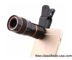 Universal 8X Optical Zoom Telescope Camera Lens For Mobile | free-classifieds-usa.com - 1