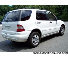 For SALE MERCEDES ML white 320 | free-classifieds-usa.com - 1