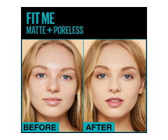 Maybelline Fit Me Matte + Poreless Liquid Foundation Makeup | free-classifieds-usa.com - 3
