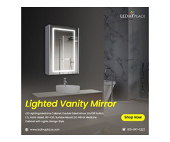 Get an Adorable Lighted Vanity Mirror for Your Bathroom | free-classifieds-usa.com - 1