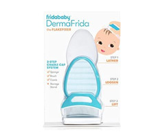 (12% Off) The 3-Step Cradle Cap|Sponge, Brush, Comb and Storage Stand for Babies with Cradle Cap | free-classifieds-usa.com - 1
