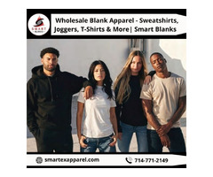 Wholesale Blank Apparel - Sweatshirts, Joggers, T-Shirts & More| Smart Blanks | SMA Website | free-classifieds-usa.com - 1