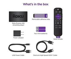 (25% Off) Streaming Media Player HD/4K/HDR with Smooth Wireless Streaming and Roku Voice Remote with | free-classifieds-usa.com - 2