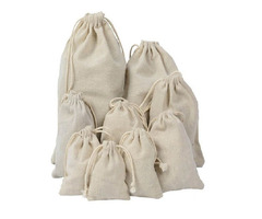 Coffee Packing Bag, Cotton Food Storage Bag, Cotton Drawstring Bags | free-classifieds-usa.com - 2