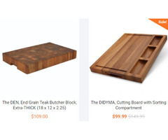 Best Teak Wood Cutting Boards for Home, Restaurants and Commercial Kitchen | free-classifieds-usa.com - 1