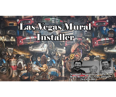 Mural Installer Las Vegas Area - Bentley Mercedes Porsche Smashed On A Wall 2022 | free-classifieds-usa.com - 1