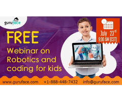 Join Guruface for Free Webinar on Robotics and Coding for Kids | free-classifieds-usa.com - 1