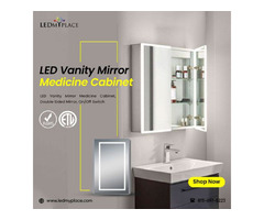 Get an LED Vanity Mirror Medicine Cabinet for Pleasant Bathroom Design  | free-classifieds-usa.com - 1